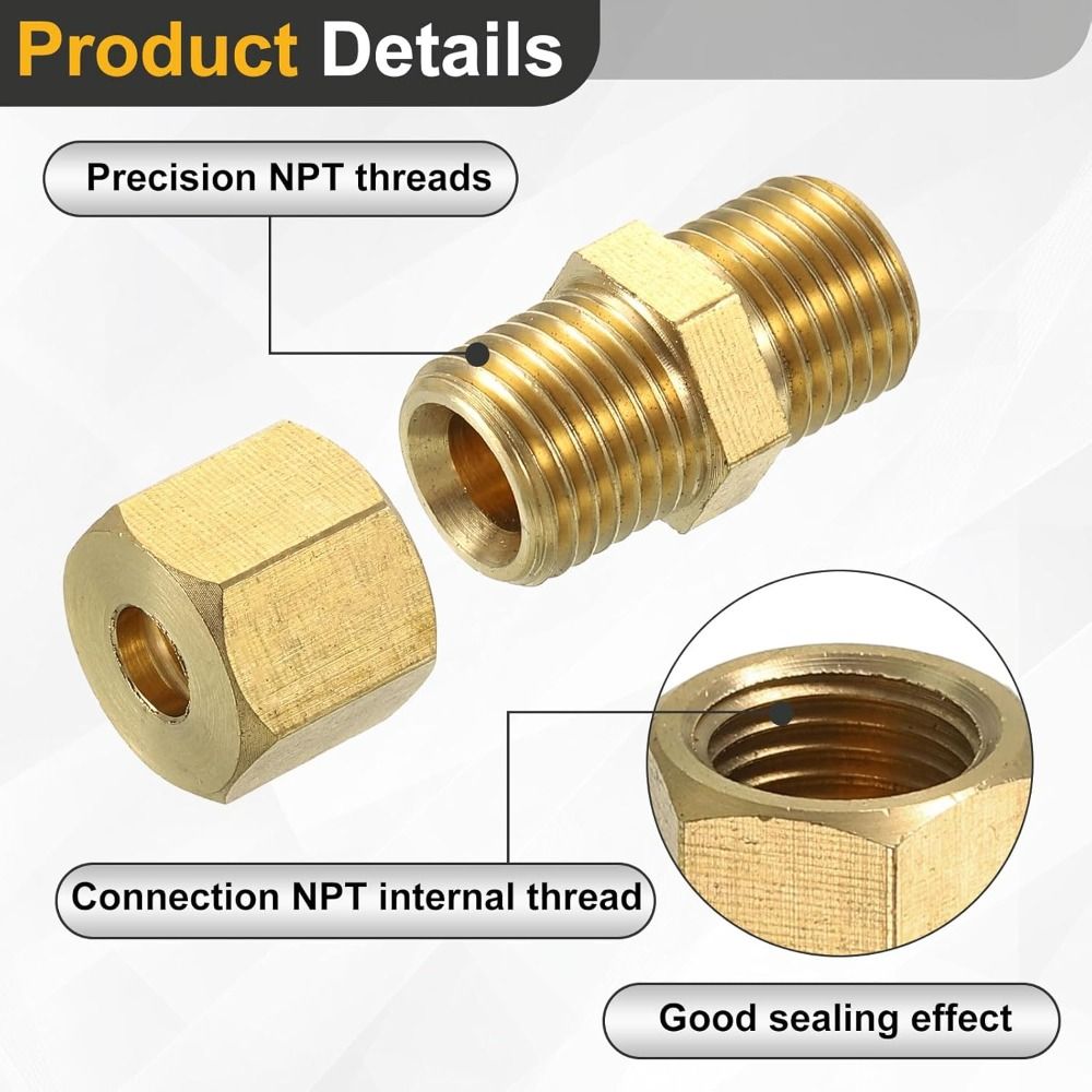 Brass Brass Compression Fittin - Compression Fitting Brass review and price